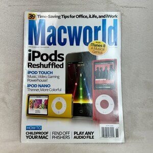 MacWorld Magazine Nov 2008 iPods Reshuffled 39 Time-Saving Tips For Office